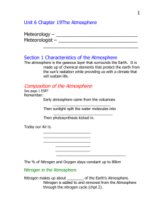 Chapter 22- Our Solar System