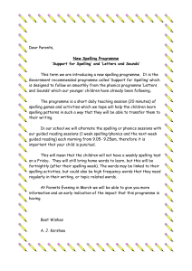 Dear Parents, - Thornton Hough Primary School