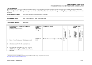 BSc (Hons) - Northumbria University