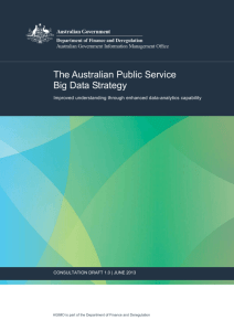 Draft Big Data Strategy