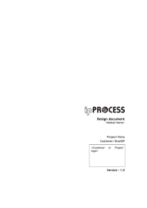 Design document