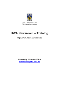 Newsroom Introduction