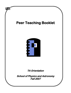 Peer_Teaching_Booklet_07 - School of Physics and Astronomy