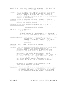 Sequences - Department of Mathematics