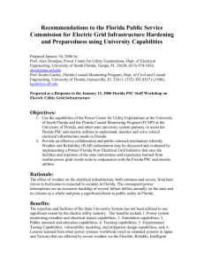 Recommendations for Electric Grid Infrastructure Hardening and