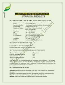 Safety Datasheet