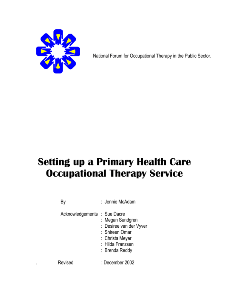 setting-up-a-primary-health-care-occupational-therapy