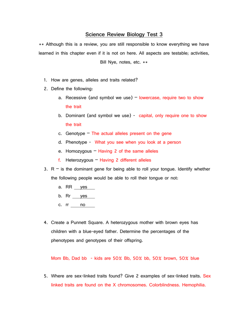 bill-nye-genes-worksheet