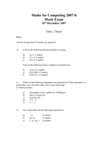 Mock Exam