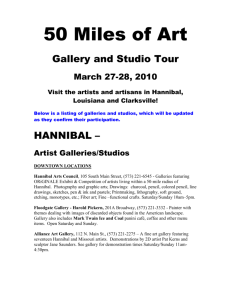 50 Miles of Art Gallery and Studio Tour March 27