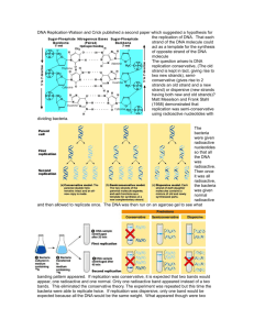 DNA Replication-Watson and Crick published a second paper which