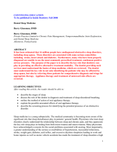 Final with Abstract Dental Sleep Medicine