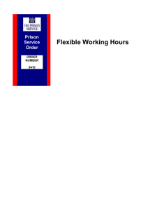 8410 Flexible Working Hours
