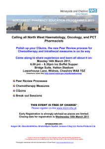 Calling all North West Haematology and Oncology Pharmacists