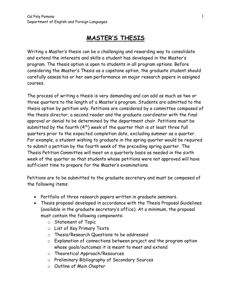 master of arts thesis proposal example