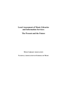 Local Assessment of Music Libraries-Rev09