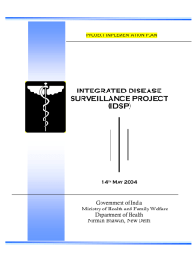 8 Objectives of integrated disease surveillance