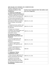 competencies