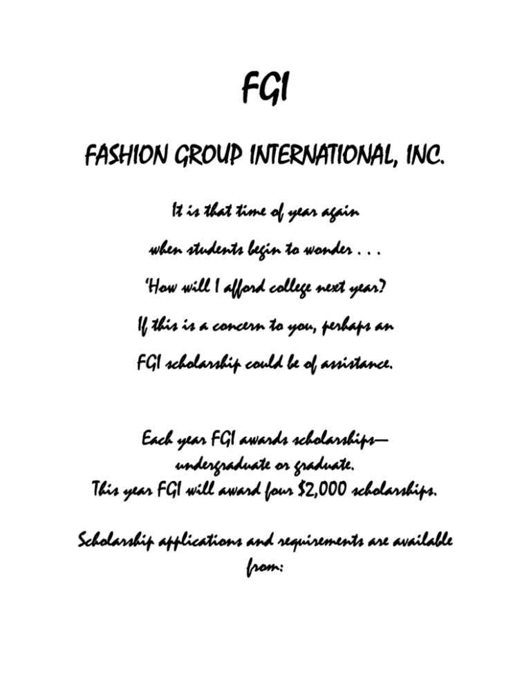 Fashion Group International