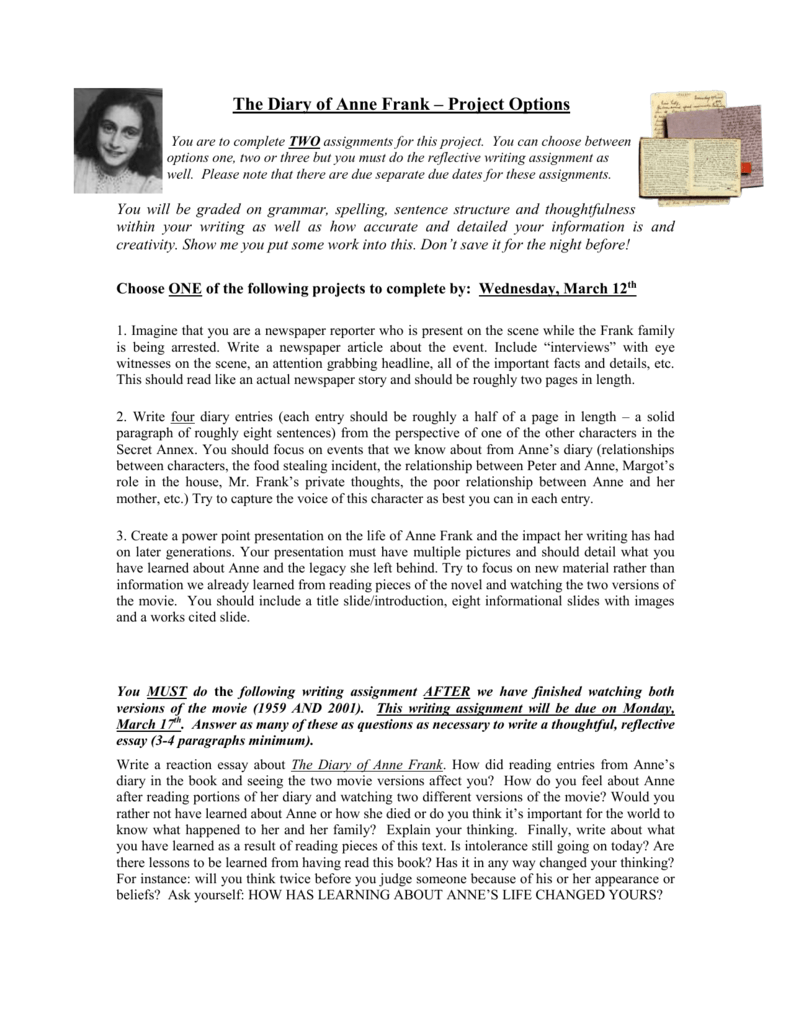 Реферат: Anne Frank Essay Research Paper The Diary