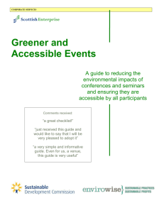 Greener and accessible events guide (Word