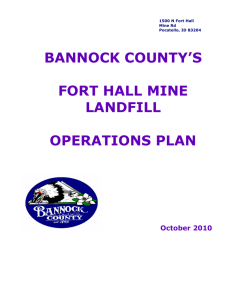 Permanent Landfill Operating Records and Reports