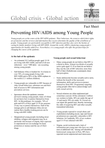 Preventing HIV/AIDS Among Young People