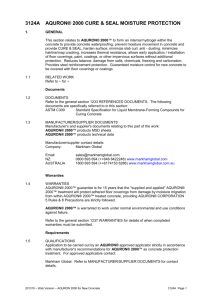 3124a aquron® 2000 cure & seal moisture protection
