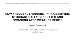 8 International Meeting on Statistical Climatology