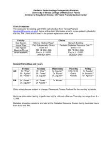 Pediatric Endocrinology, Metabolism and Diabetes