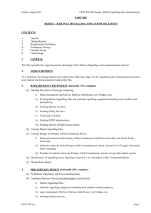 Part D82 Design Rail Signalling