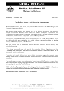 Media release from the Hon. John Moore MP — Minister for Defence