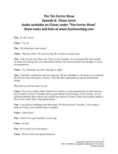 Tim Ferriss Show – Transcript