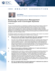 Reducing Infrastructure Management Challenges with