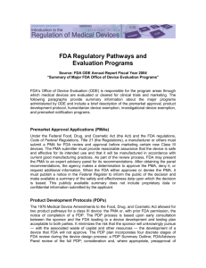 FDA ODE Programs Overview