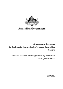 to the Senate Economics References Committee Report