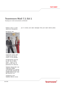 Teamware Mail 7.1