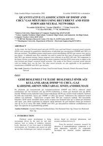 Quantitative Classification Of DMMP And ChCl 3 Gas Mixtures Using