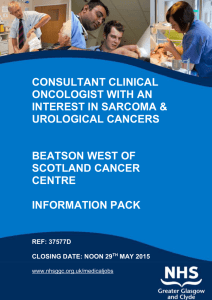 Specialist Oncology Services - NHS Greater Glasgow and Clyde