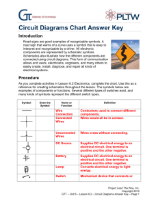Schematic Symbols Chart Answer Key