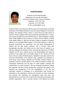 Prof. Sudeshni Naidoo