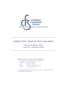 014 Formative Reflective Reading This 19-page - fcs