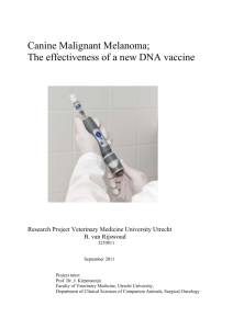 DNA vaccination - Utrecht University Repository