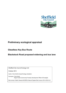 Blackstock Road - Ecological Appraisal report