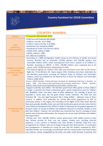 Country Information for the UNCRC prepared by ISS/IRC