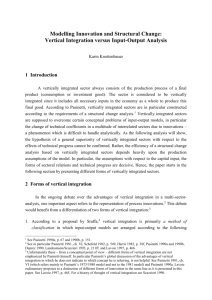 An Evolutionary Framework for Structural Change Analysis