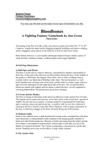 Bloodbones - Stephen Player