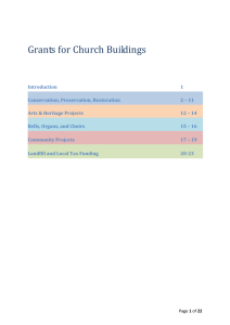 Charitable Grants for Churches