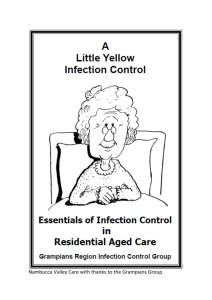 Infection Control Little Yellow Book for RAC
