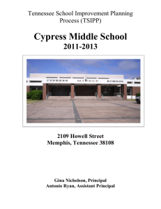 Cypress Middle School - Shelby County Schools